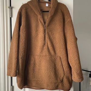 Old Navy Plus Size Sherpa Hoodie Jacket